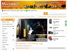 Tablet Screenshot of maxikomputer.com